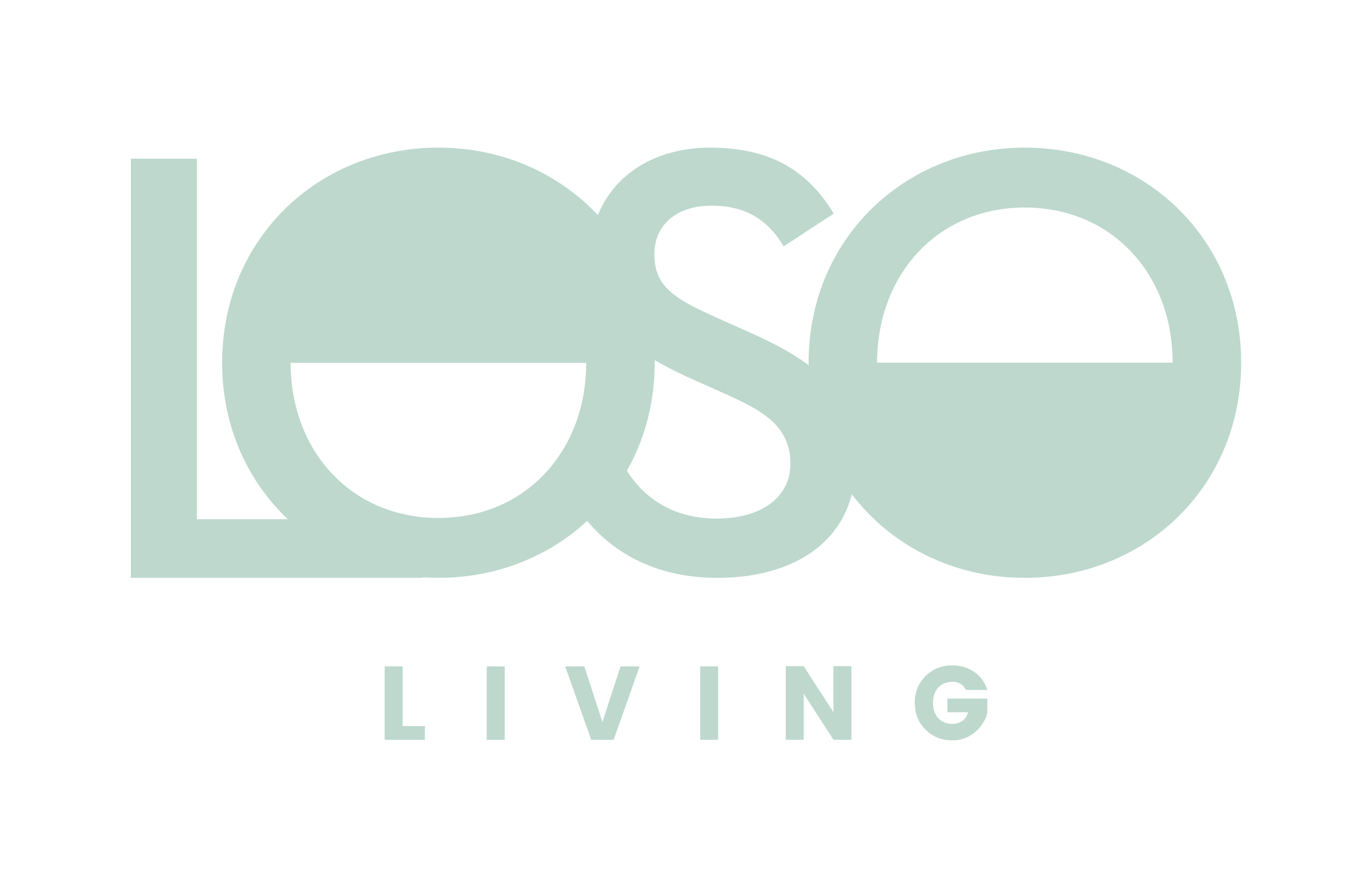 The image features the word "LOSE" in large letters with the word "LIVING" underneath it.